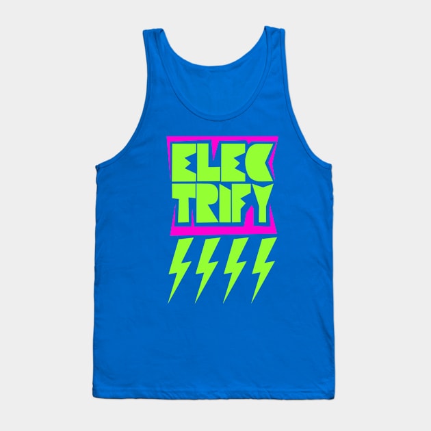 Electrify Tank Top by deerokone